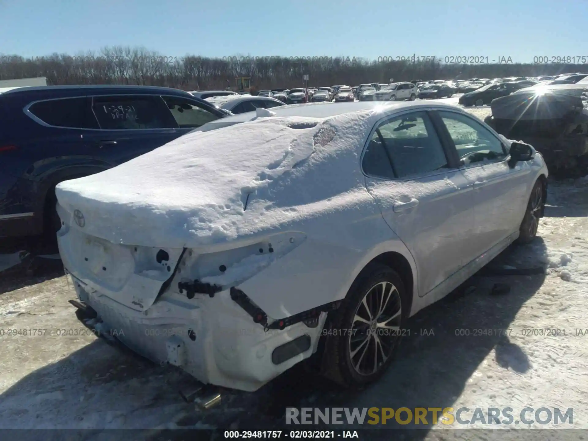 4 Photograph of a damaged car 4T1G11BK1LU012814 TOYOTA CAMRY 2020