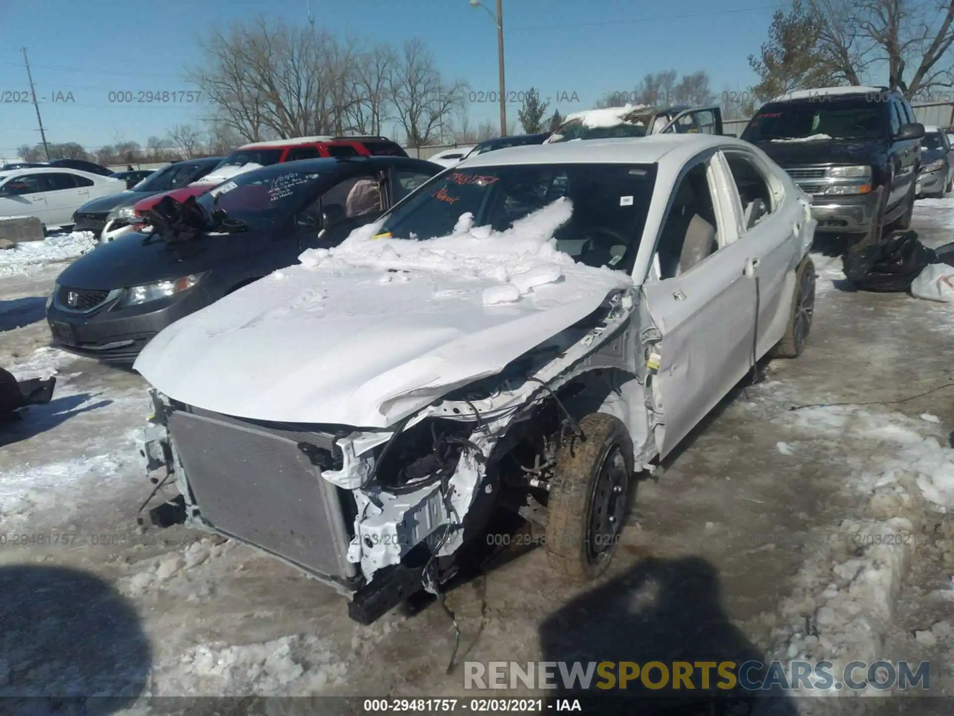 6 Photograph of a damaged car 4T1G11BK1LU012814 TOYOTA CAMRY 2020