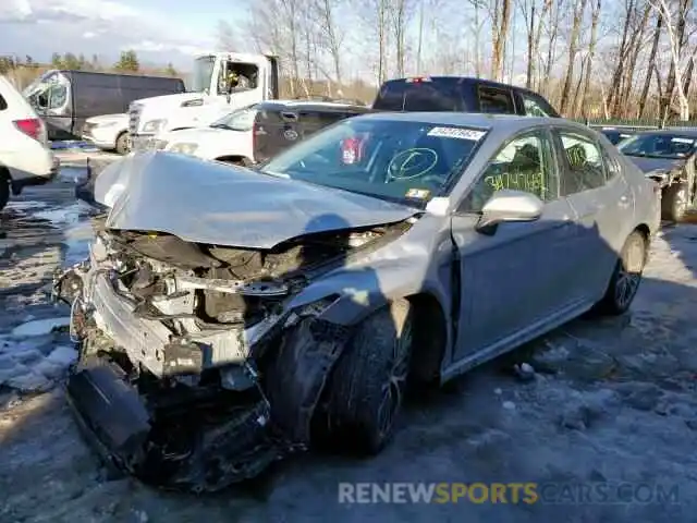 2 Photograph of a damaged car 4T1G11BK1LU013901 TOYOTA CAMRY 2020