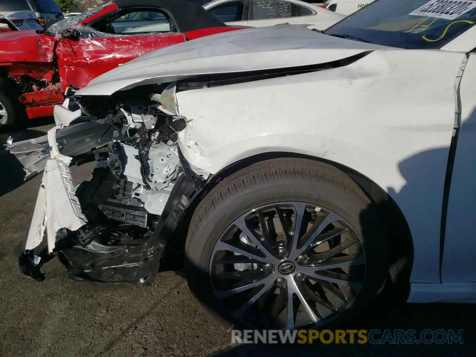 9 Photograph of a damaged car 4T1G11BK1LU014224 TOYOTA CAMRY 2020