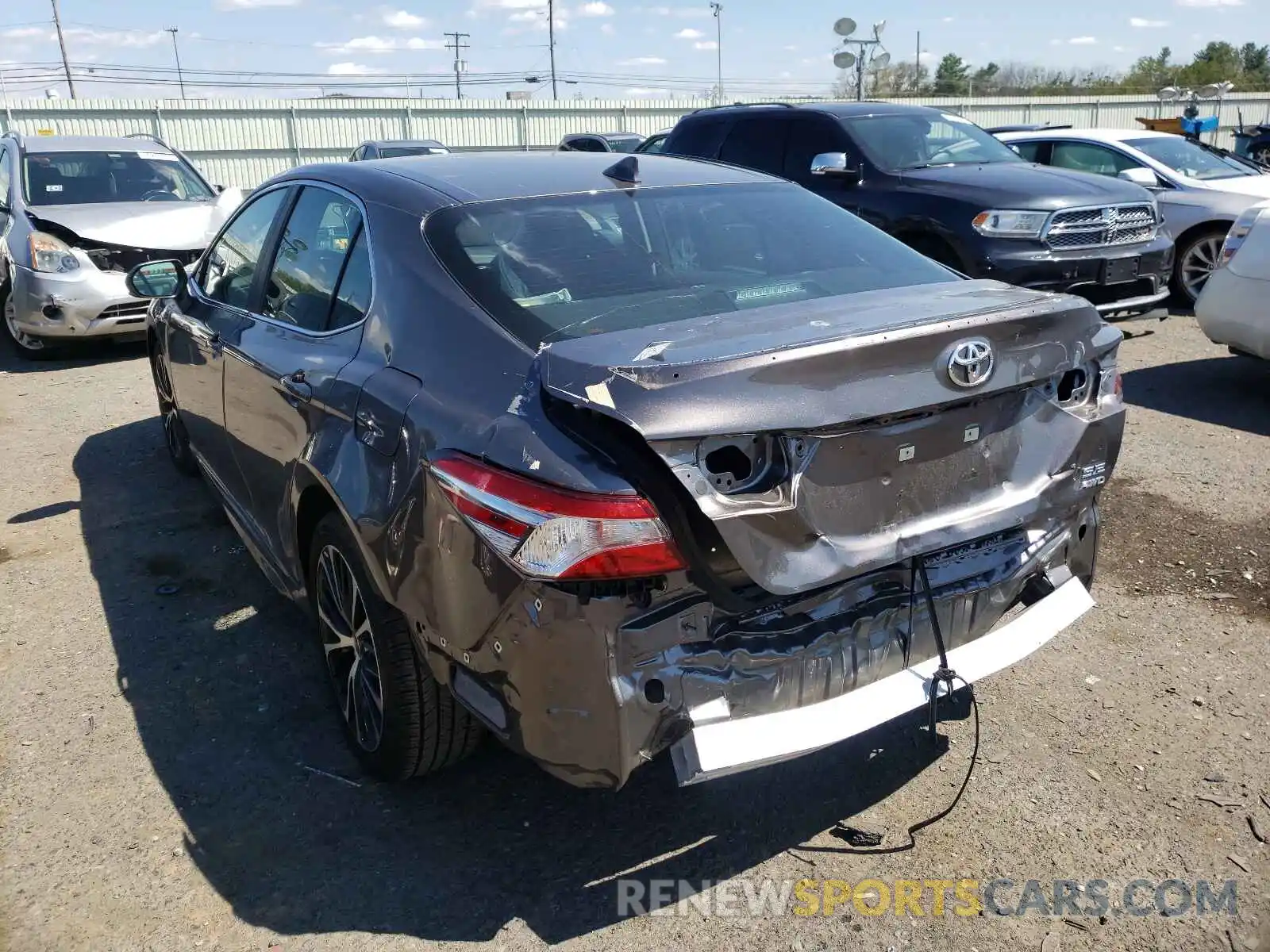 3 Photograph of a damaged car 4T1G11BK1LU017463 TOYOTA CAMRY 2020