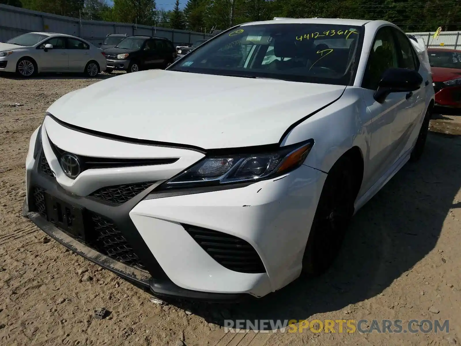 2 Photograph of a damaged car 4T1G11BK2LU002292 TOYOTA CAMRY 2020