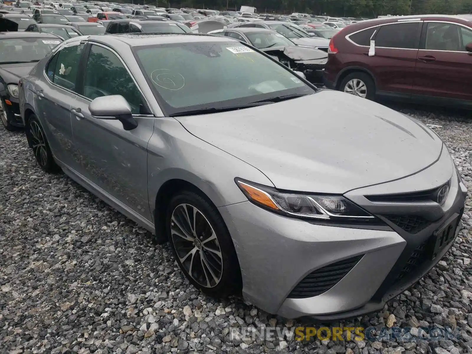 1 Photograph of a damaged car 4T1G11BK2LU002860 TOYOTA CAMRY 2020