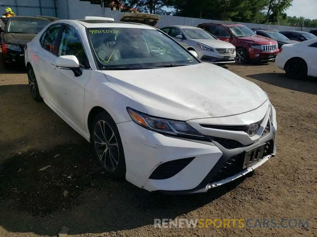 1 Photograph of a damaged car 4T1G11BK2LU008934 TOYOTA CAMRY 2020