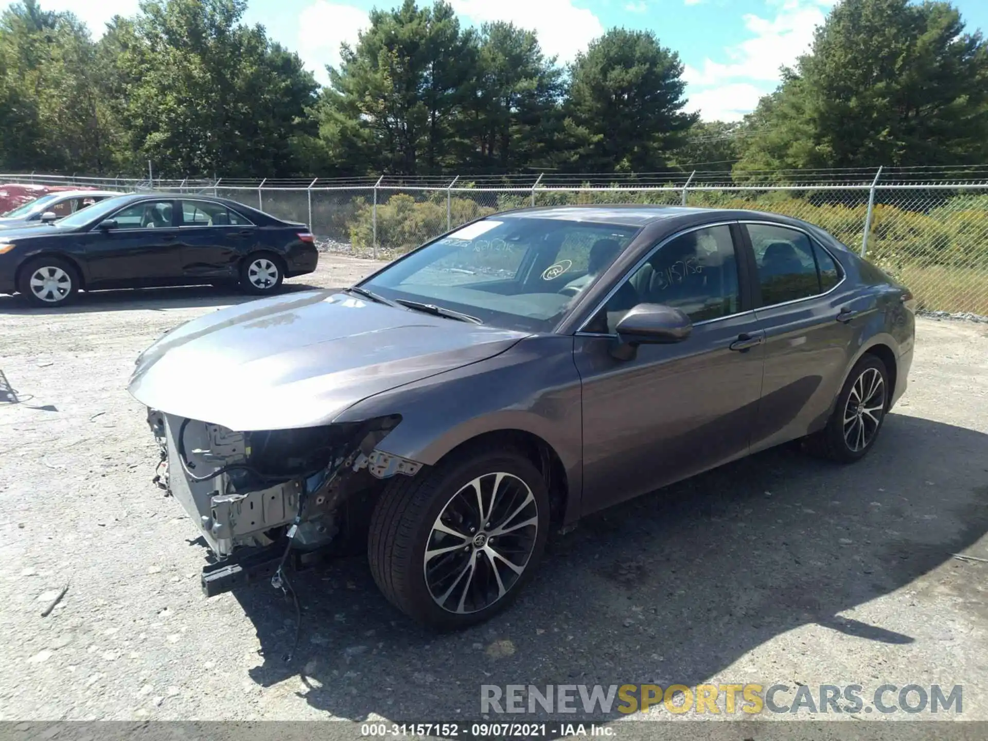 2 Photograph of a damaged car 4T1G11BK2LU011042 TOYOTA CAMRY 2020