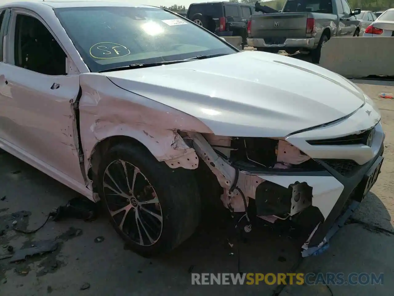 9 Photograph of a damaged car 4T1G11BK2LU013714 TOYOTA CAMRY 2020