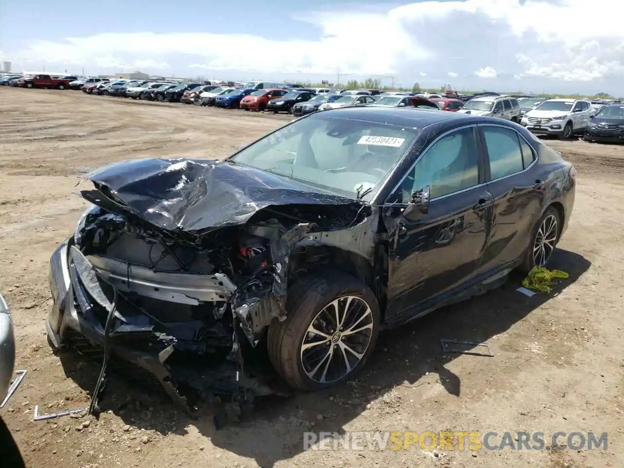 2 Photograph of a damaged car 4T1G11BK2LU013812 TOYOTA CAMRY 2020