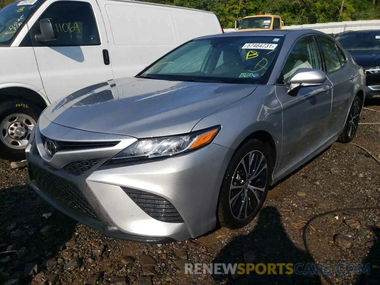 2 Photograph of a damaged car 4T1G11BK2LU013924 TOYOTA CAMRY 2020