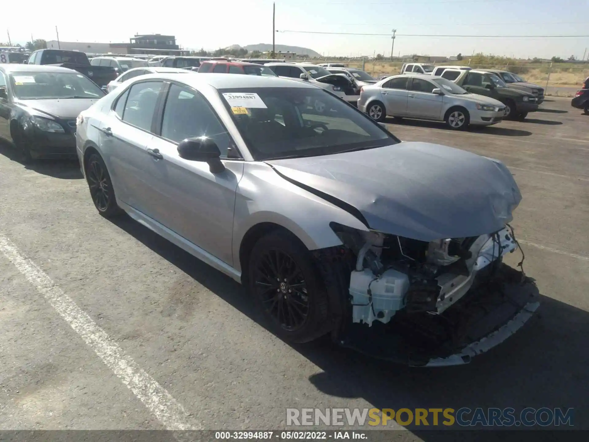 1 Photograph of a damaged car 4T1G11BK2LU014118 TOYOTA CAMRY 2020