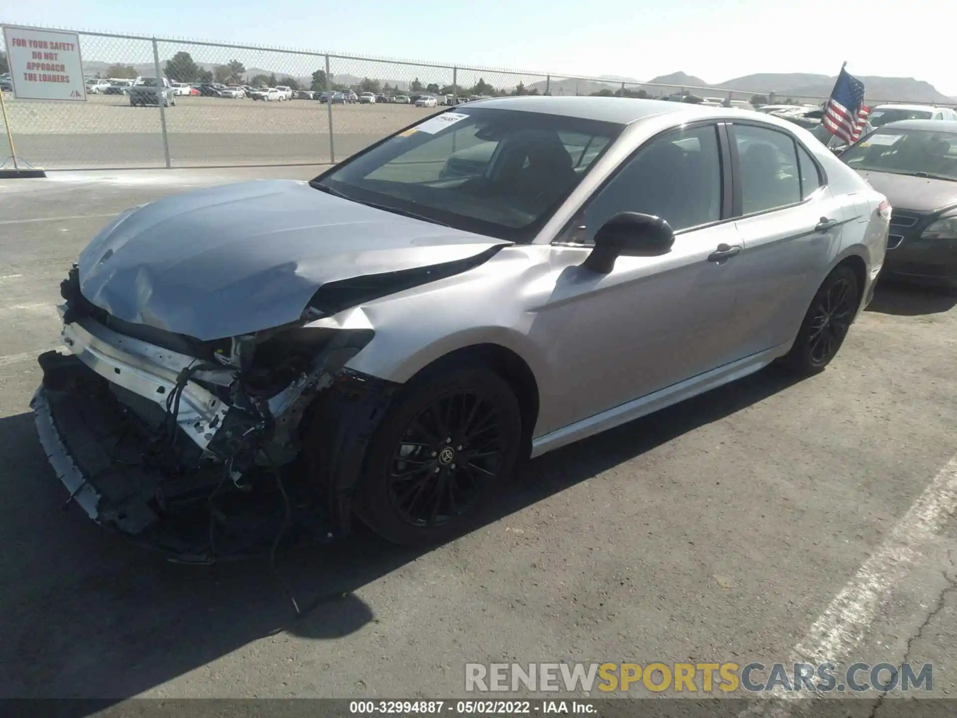 2 Photograph of a damaged car 4T1G11BK2LU014118 TOYOTA CAMRY 2020