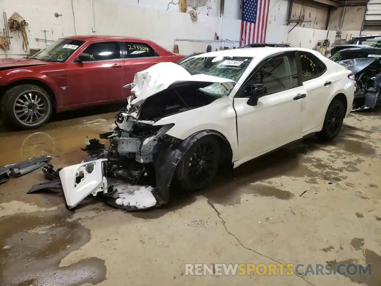 2 Photograph of a damaged car 4T1G11BK2LU016208 TOYOTA CAMRY 2020