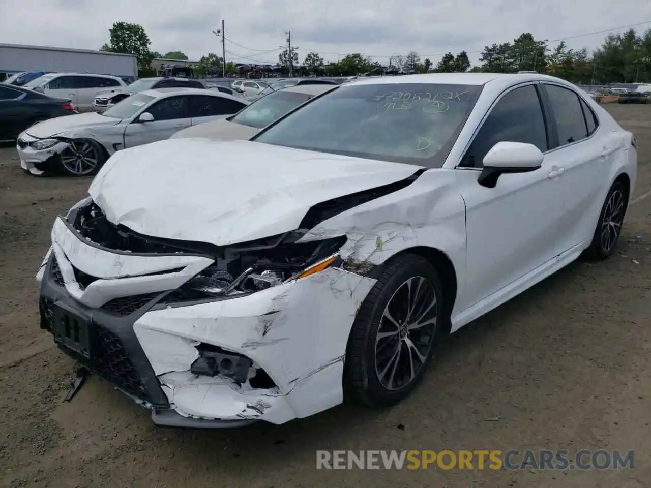 2 Photograph of a damaged car 4T1G11BK2LU016452 TOYOTA CAMRY 2020