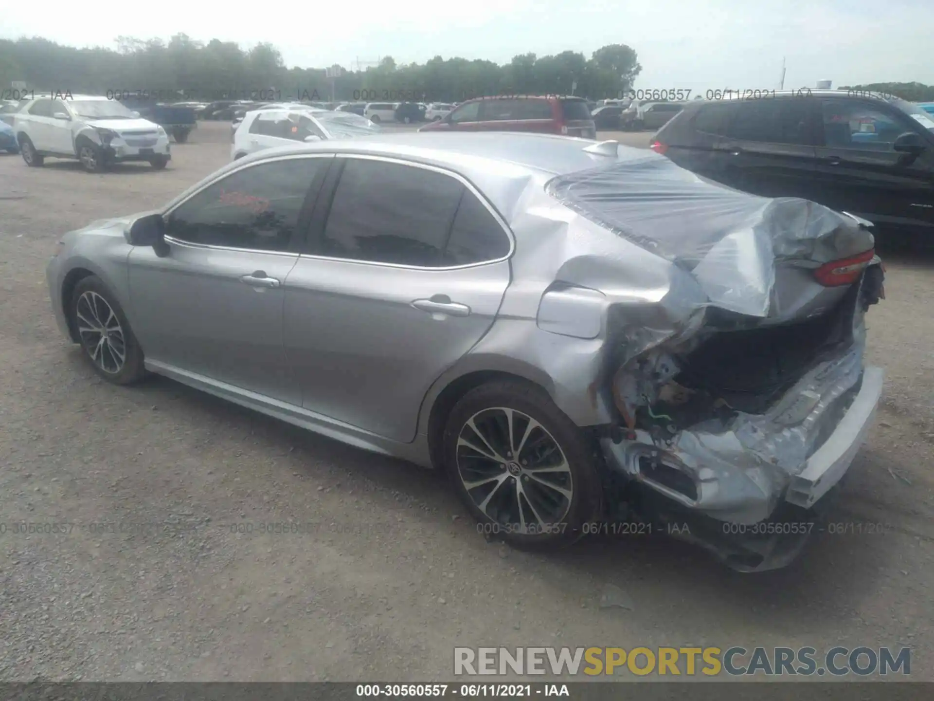 3 Photograph of a damaged car 4T1G11BK2LU017634 TOYOTA CAMRY 2020