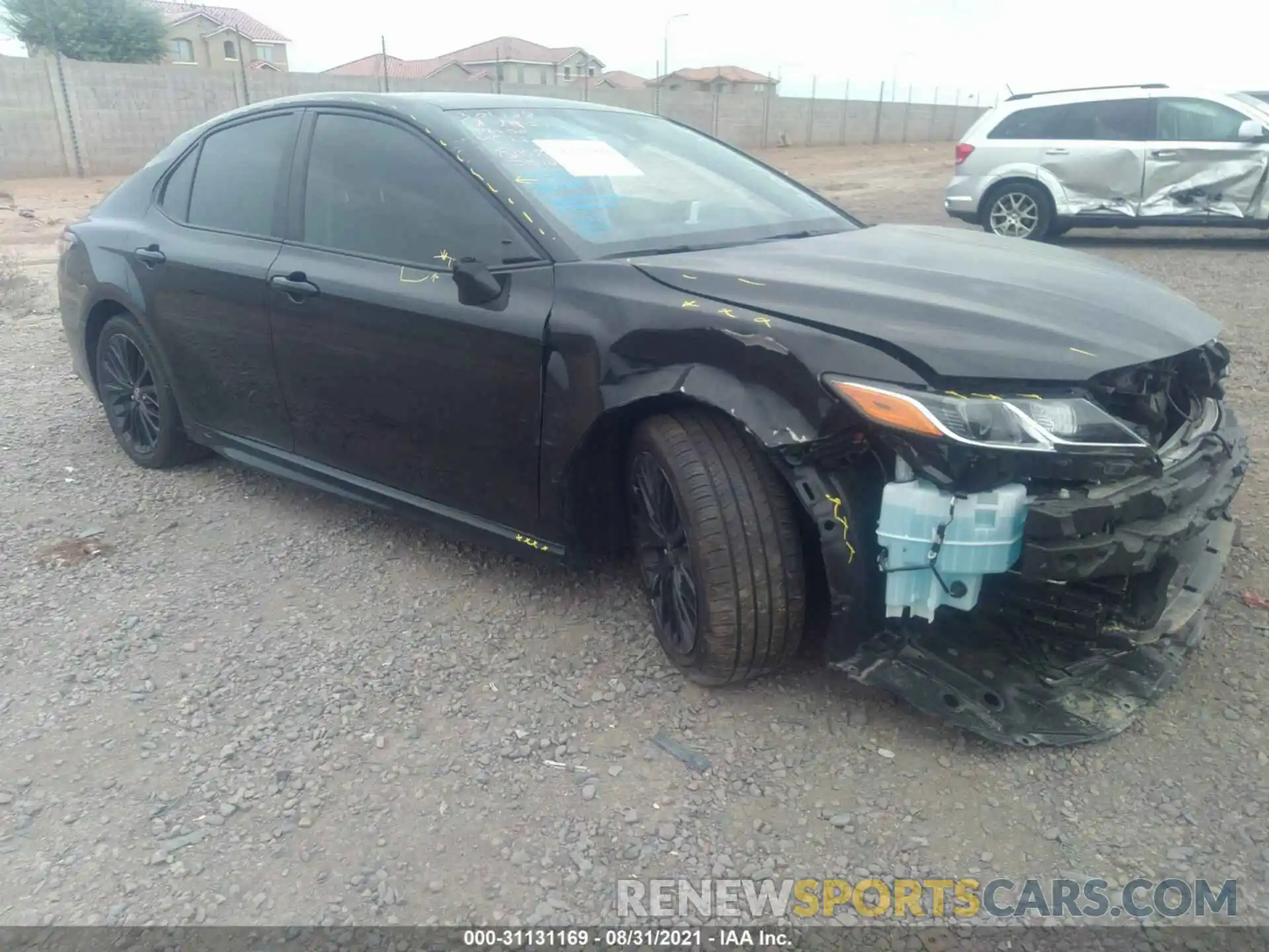 1 Photograph of a damaged car 4T1G11BK2LU018122 TOYOTA CAMRY 2020