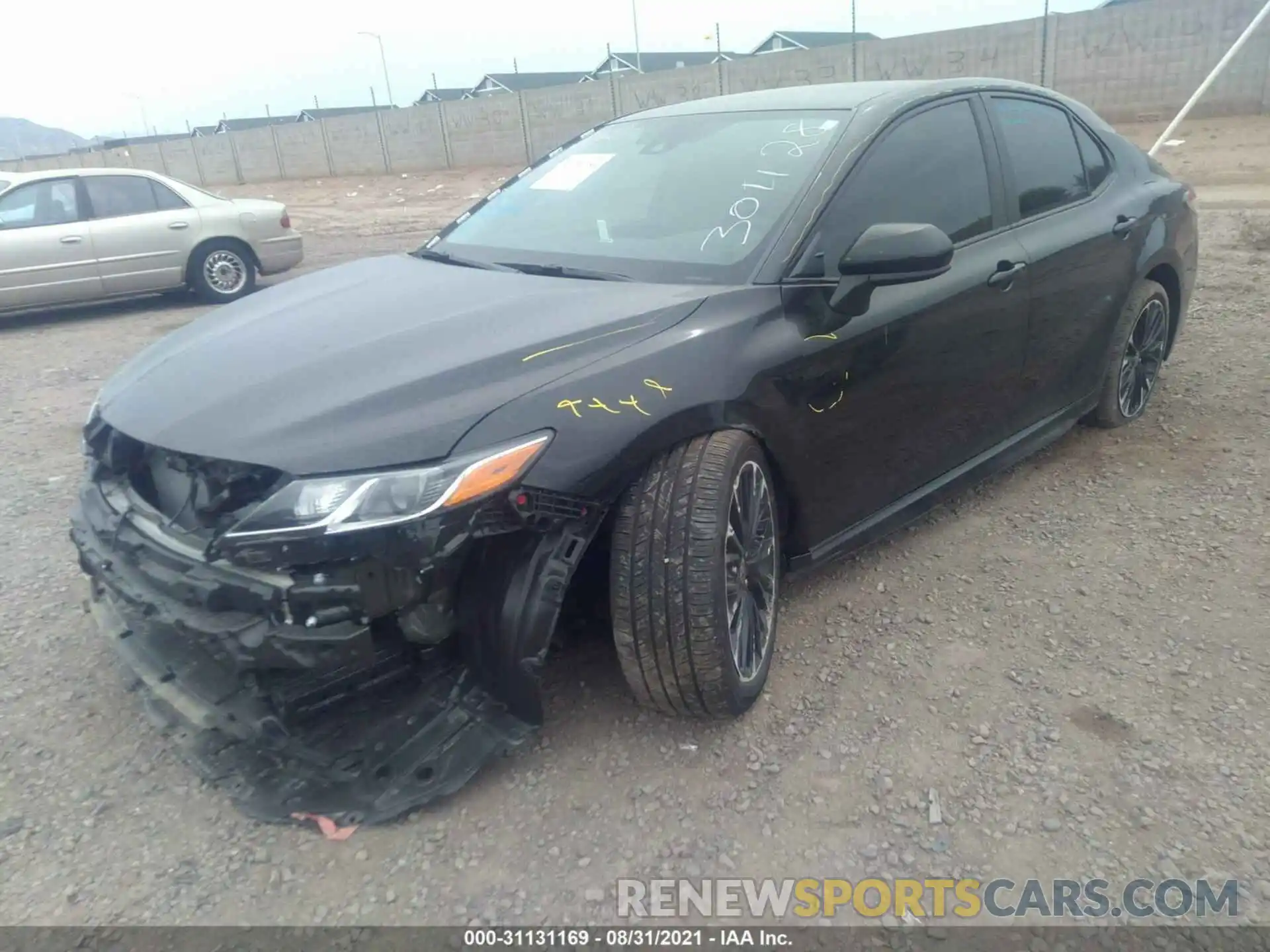 2 Photograph of a damaged car 4T1G11BK2LU018122 TOYOTA CAMRY 2020