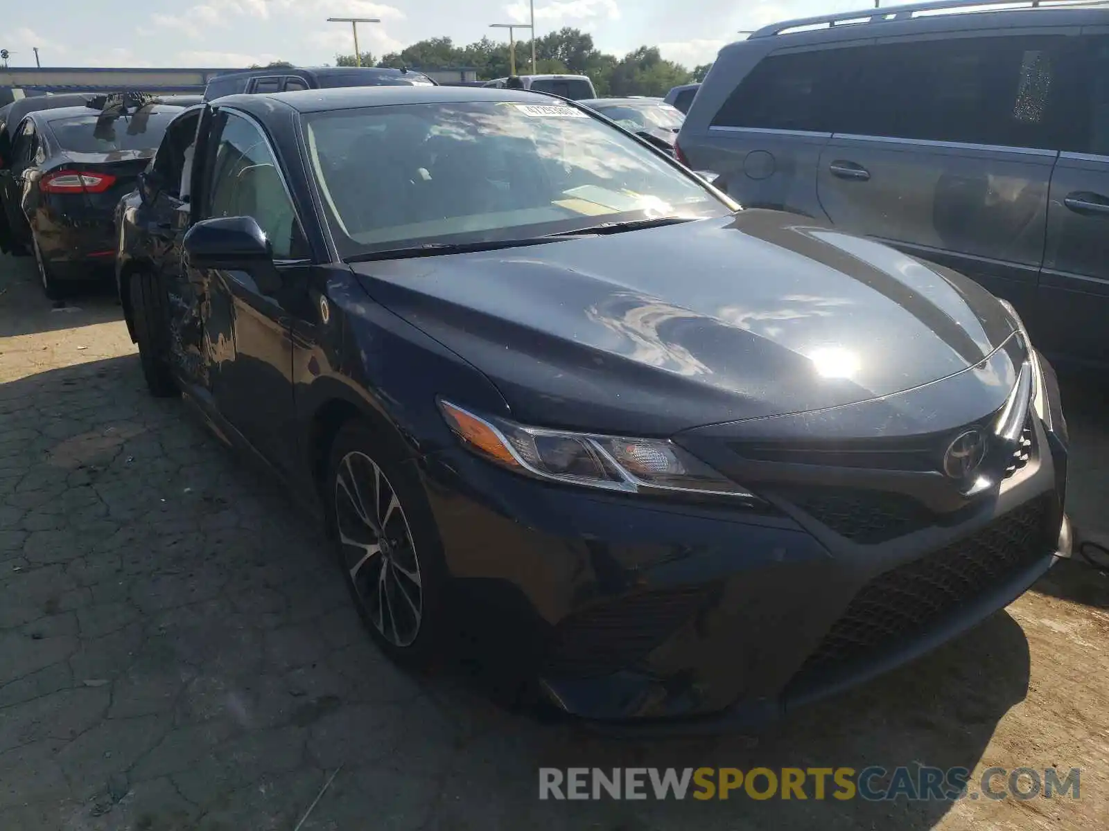 1 Photograph of a damaged car 4T1G11BK3LU010417 TOYOTA CAMRY 2020