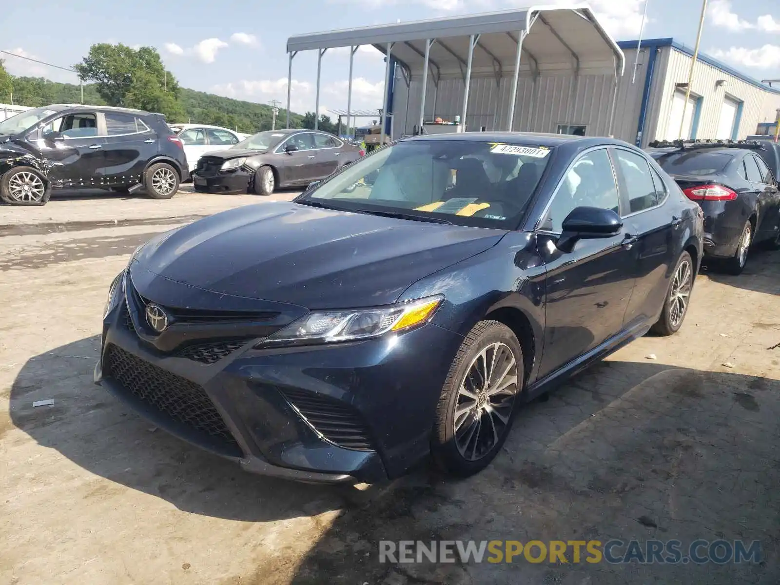 2 Photograph of a damaged car 4T1G11BK3LU010417 TOYOTA CAMRY 2020