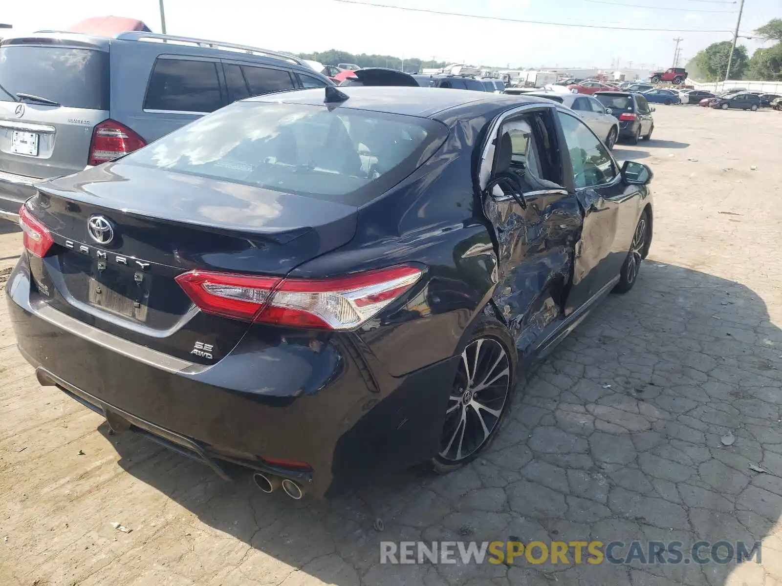 4 Photograph of a damaged car 4T1G11BK3LU010417 TOYOTA CAMRY 2020