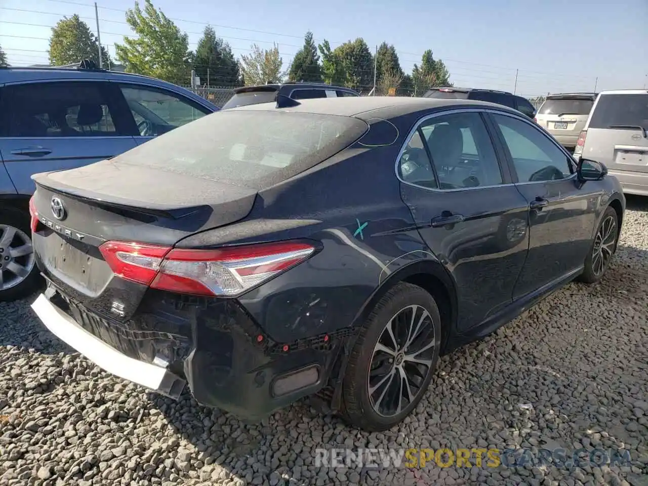 4 Photograph of a damaged car 4T1G11BK3LU010708 TOYOTA CAMRY 2020