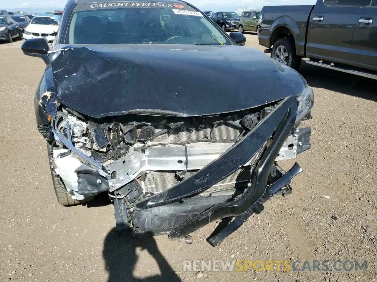 9 Photograph of a damaged car 4T1G11BK3LU013687 TOYOTA CAMRY 2020