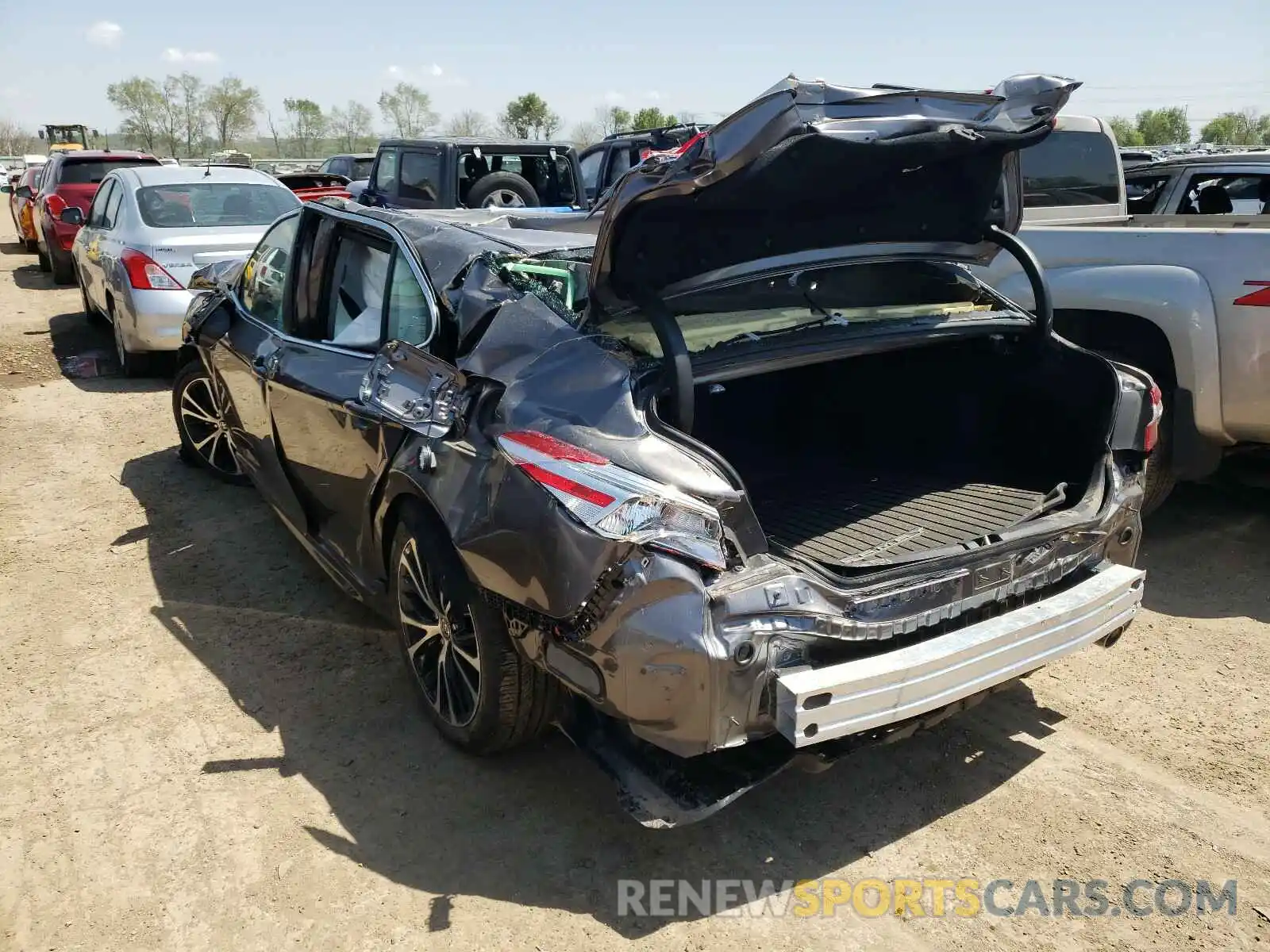 3 Photograph of a damaged car 4T1G11BK3LU013706 TOYOTA CAMRY 2020