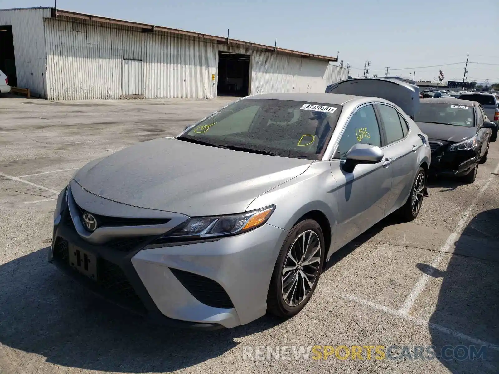 2 Photograph of a damaged car 4T1G11BK4LU009907 TOYOTA CAMRY 2020