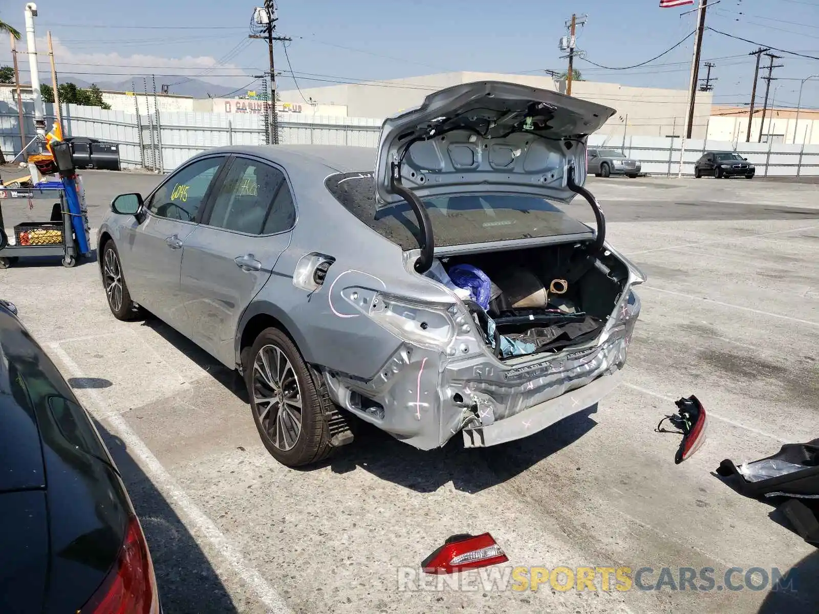 3 Photograph of a damaged car 4T1G11BK4LU009907 TOYOTA CAMRY 2020