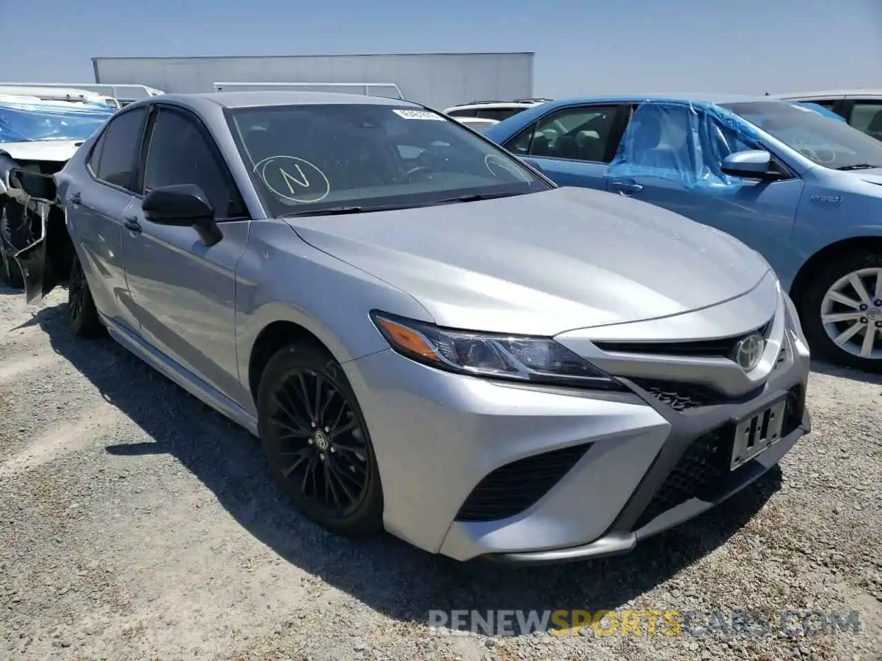 1 Photograph of a damaged car 4T1G11BK5LU005607 TOYOTA CAMRY 2020