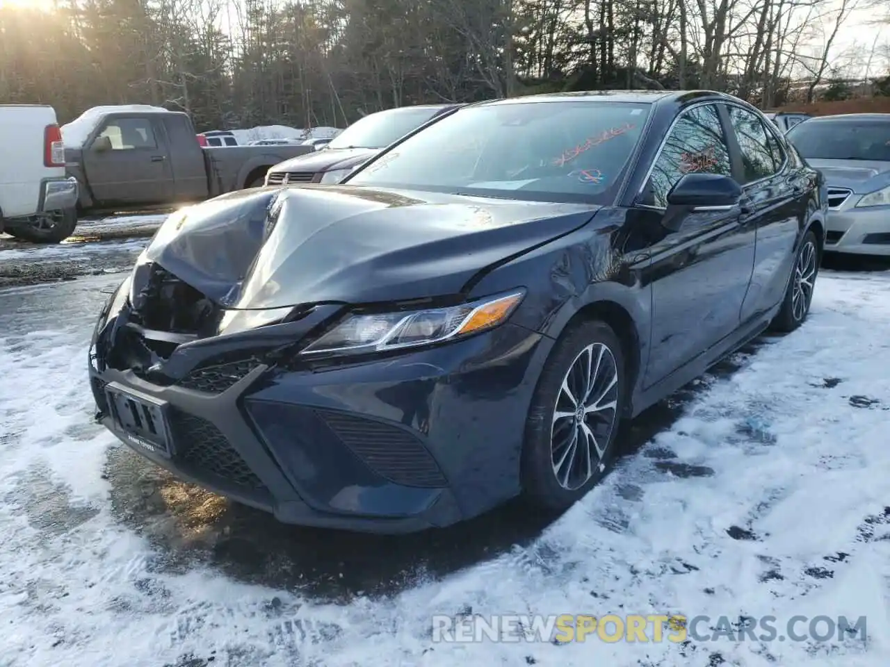 2 Photograph of a damaged car 4T1G11BK5LU009169 TOYOTA CAMRY 2020