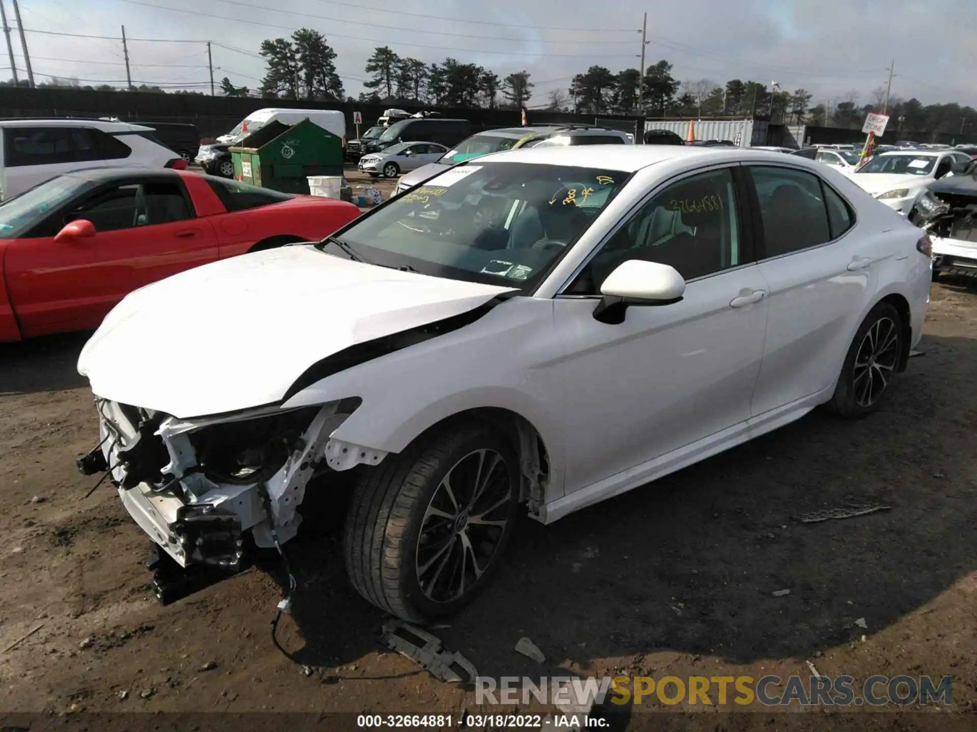 2 Photograph of a damaged car 4T1G11BK6LU006586 TOYOTA CAMRY 2020