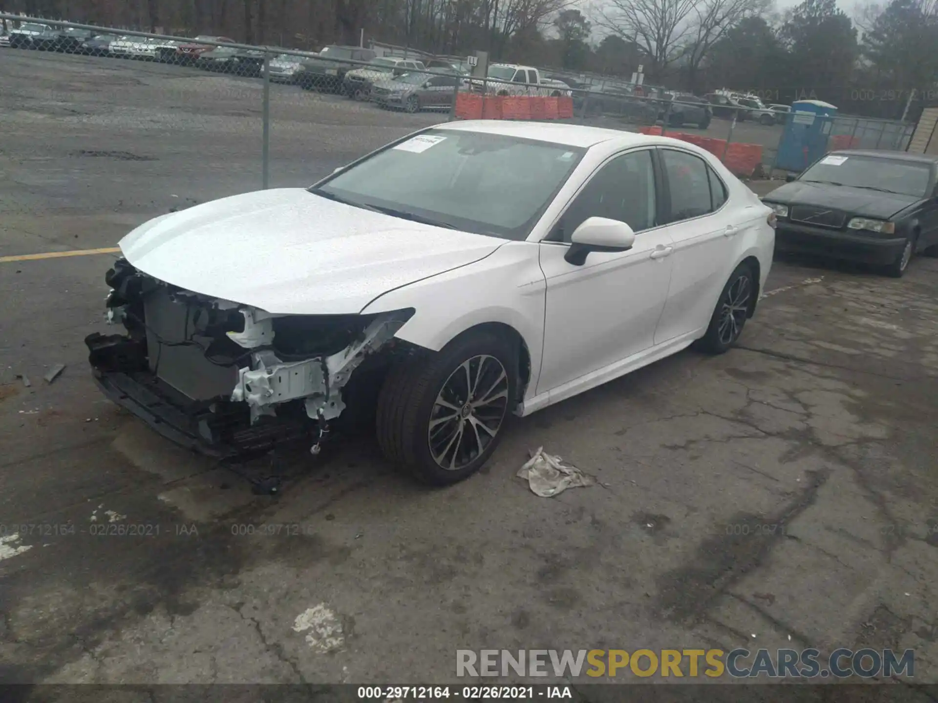 2 Photograph of a damaged car 4T1G11BK6LU013165 TOYOTA CAMRY 2020