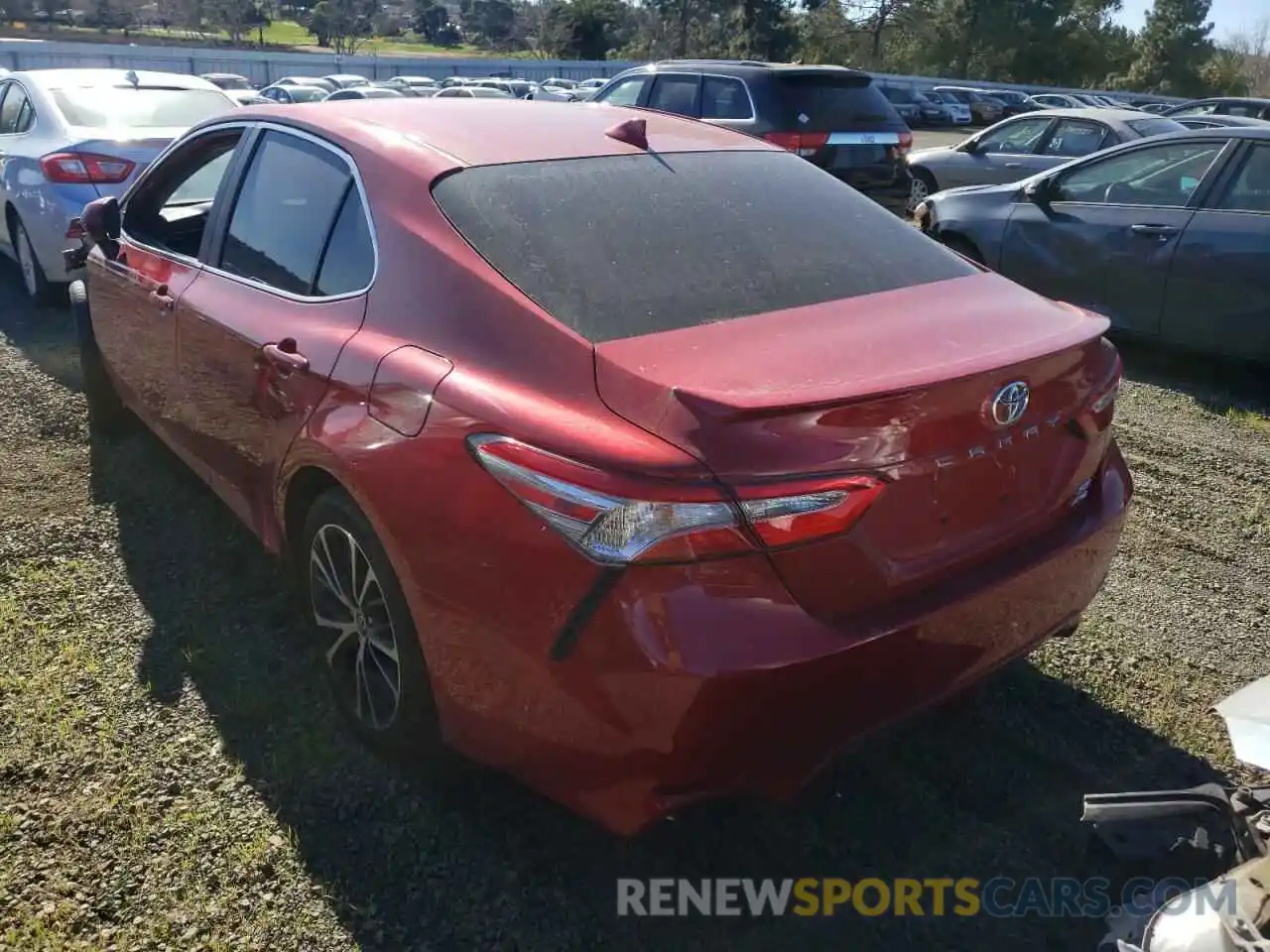 3 Photograph of a damaged car 4T1G11BK6LU014428 TOYOTA CAMRY 2020