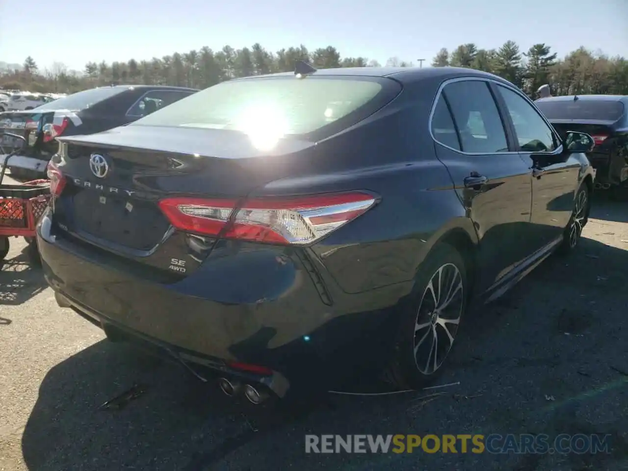 4 Photograph of a damaged car 4T1G11BK6LU016678 TOYOTA CAMRY 2020