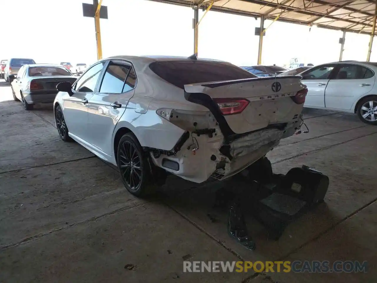 3 Photograph of a damaged car 4T1G11BK6LU017183 TOYOTA CAMRY 2020