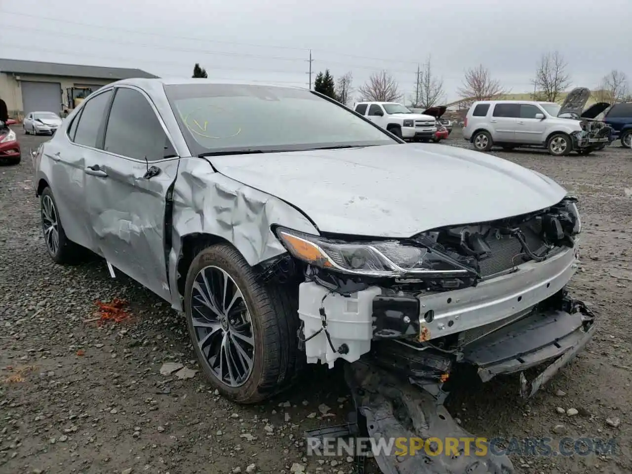 1 Photograph of a damaged car 4T1G11BK7LU002935 TOYOTA CAMRY 2020