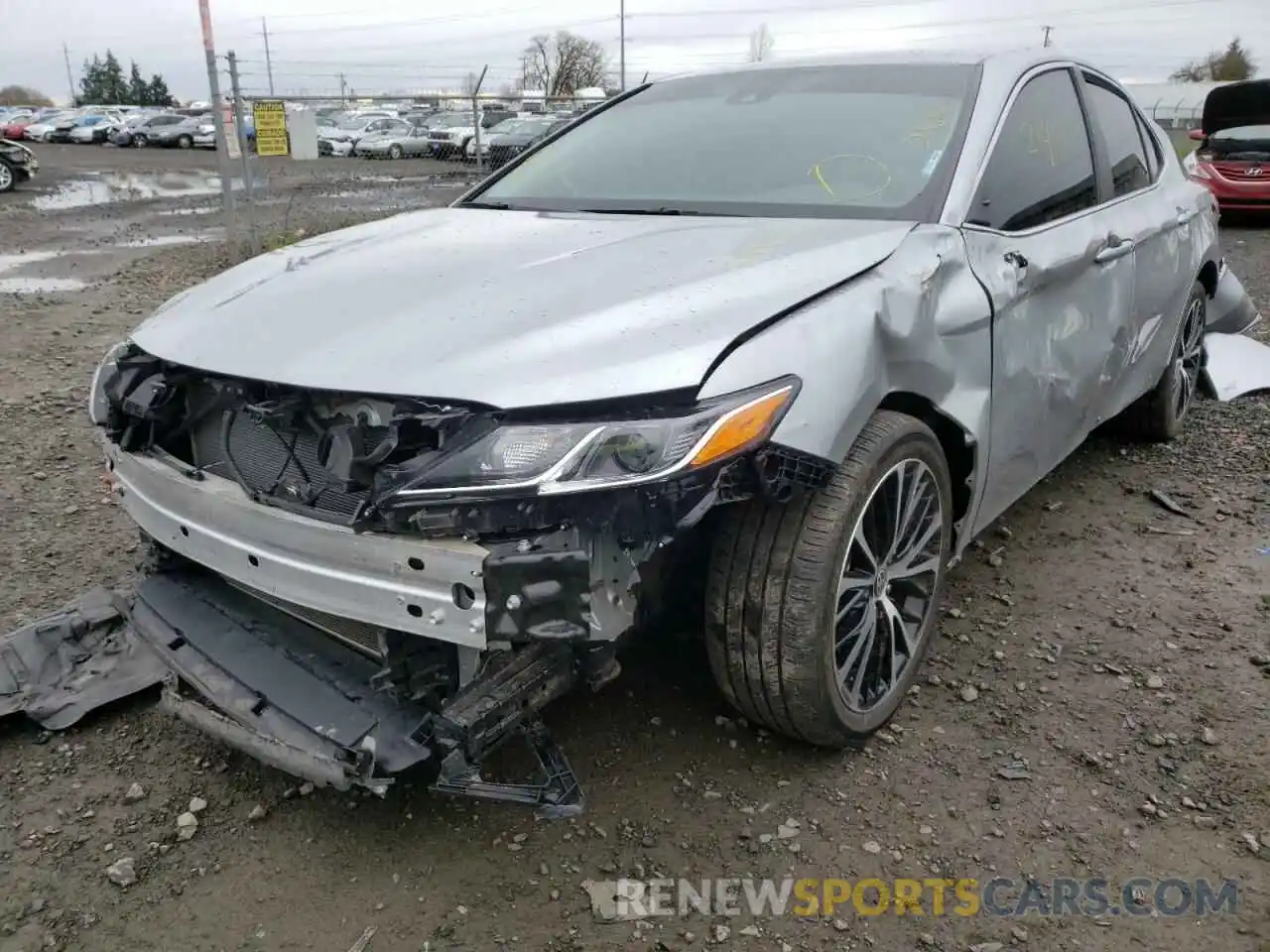 2 Photograph of a damaged car 4T1G11BK7LU002935 TOYOTA CAMRY 2020