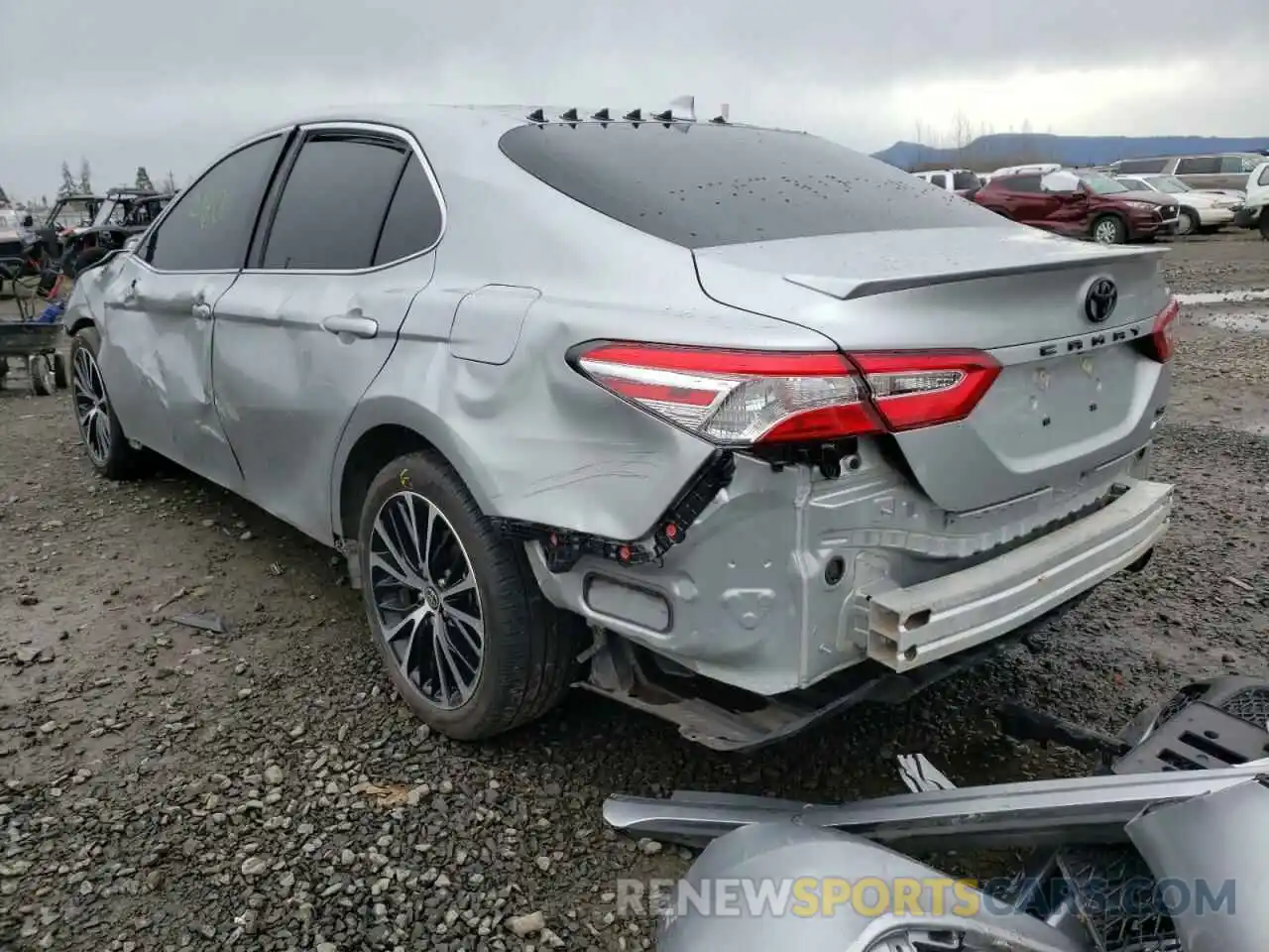 3 Photograph of a damaged car 4T1G11BK7LU002935 TOYOTA CAMRY 2020