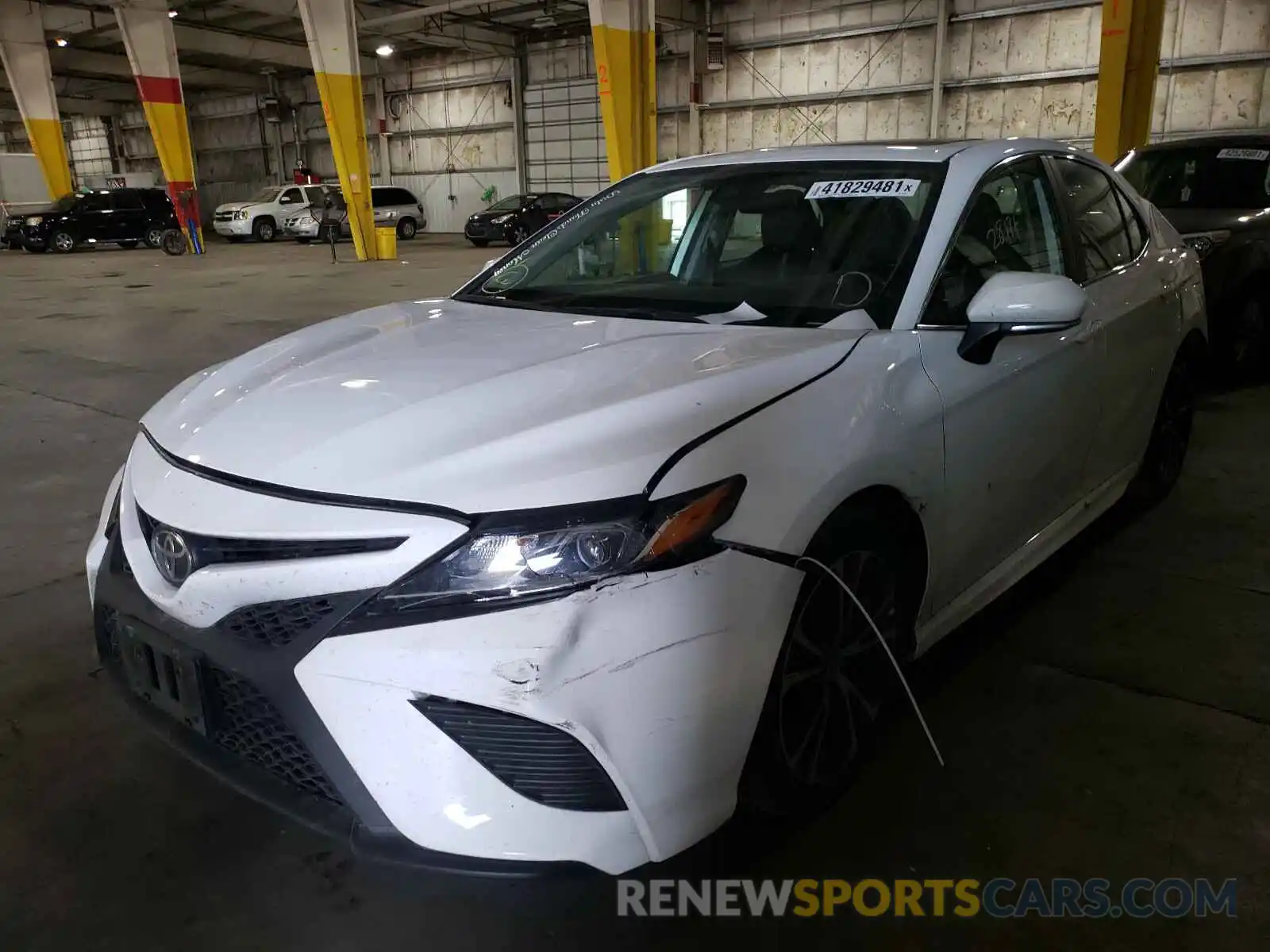 2 Photograph of a damaged car 4T1G11BK7LU003423 TOYOTA CAMRY 2020