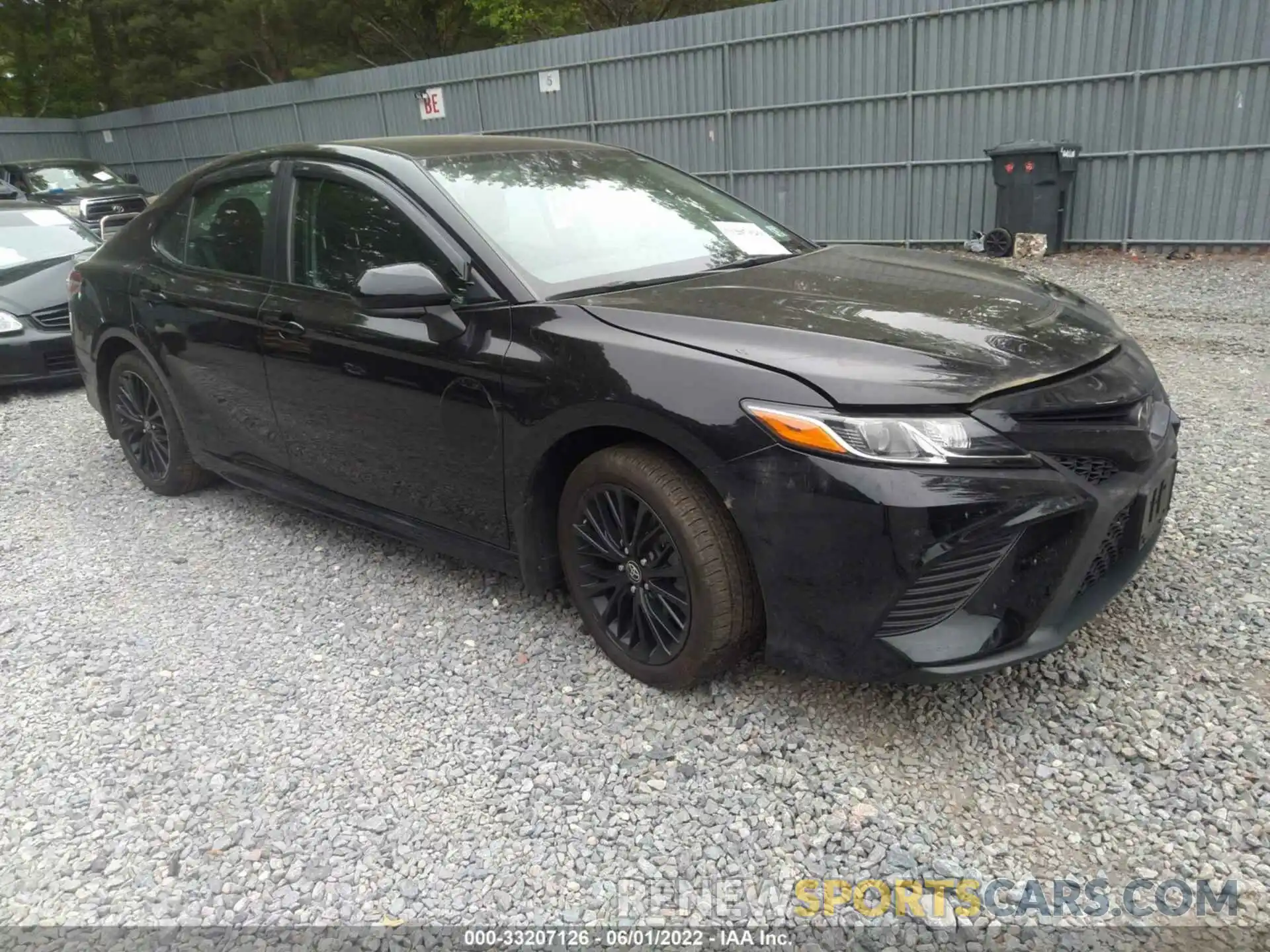 1 Photograph of a damaged car 4T1G11BK7LU004720 TOYOTA CAMRY 2020