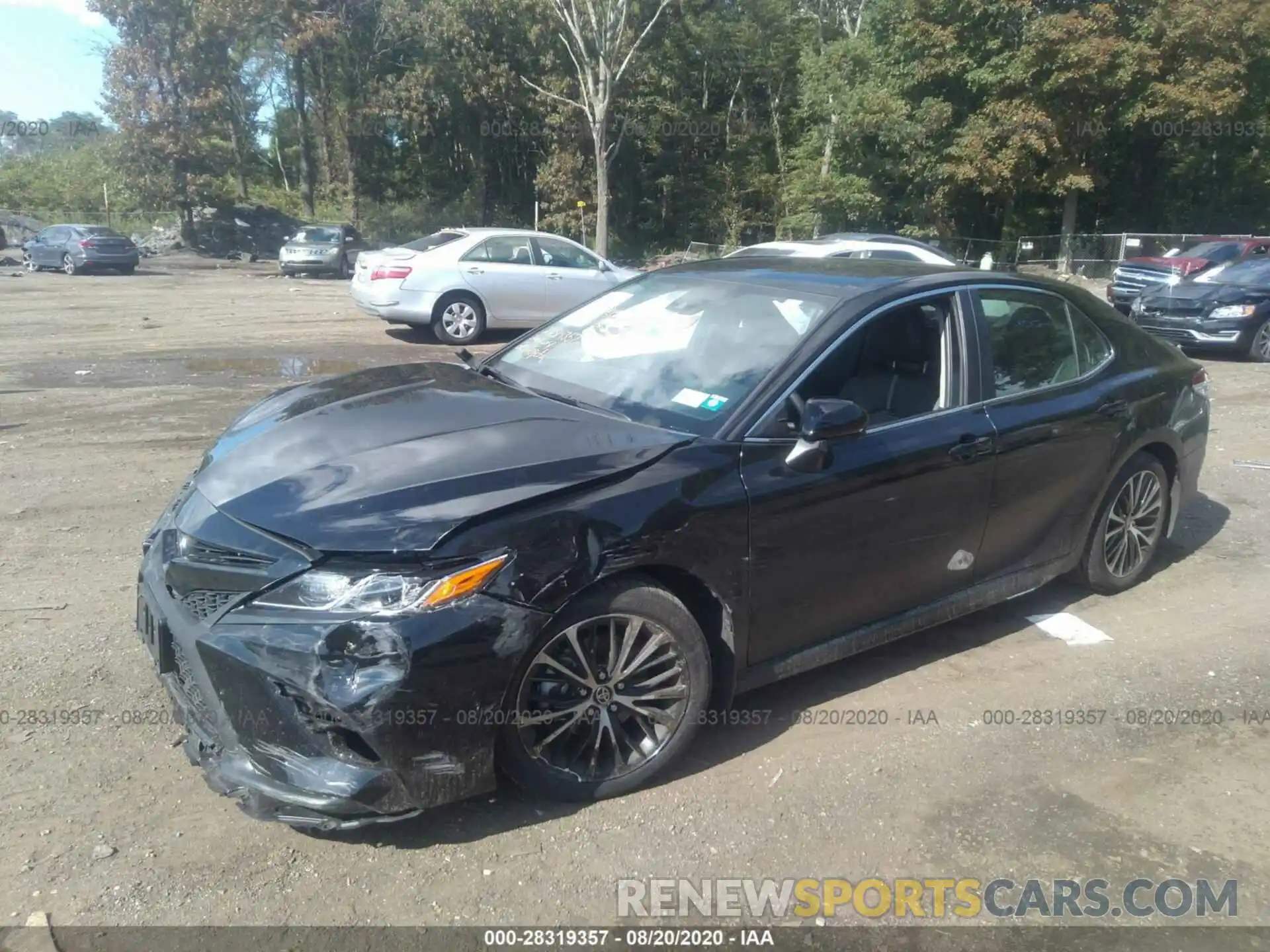 2 Photograph of a damaged car 4T1G11BK7LU005169 TOYOTA CAMRY 2020