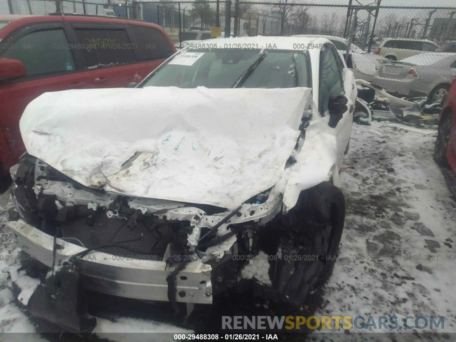 6 Photograph of a damaged car 4T1G11BK7LU015295 TOYOTA CAMRY 2020