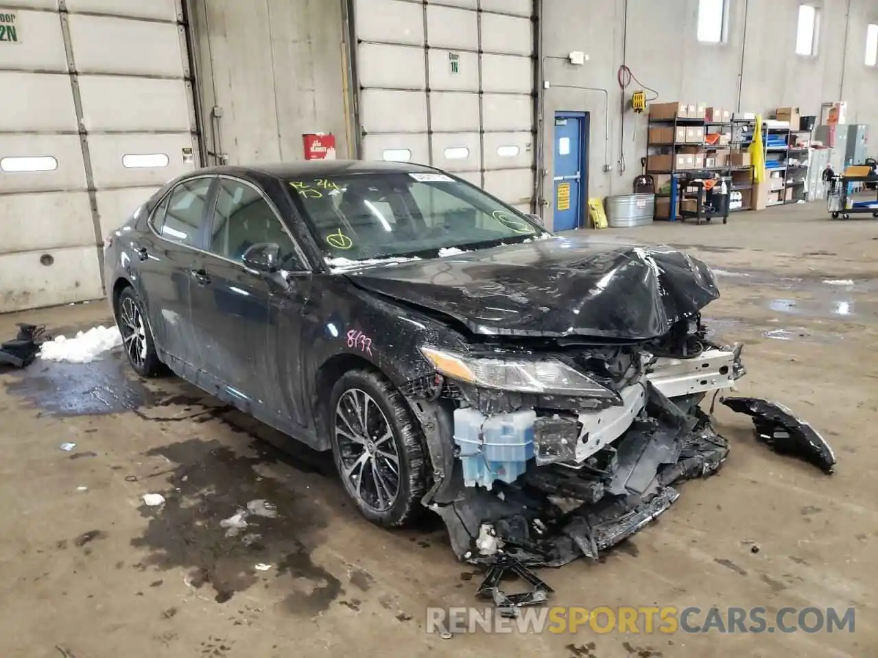 1 Photograph of a damaged car 4T1G11BK7LU016057 TOYOTA CAMRY 2020