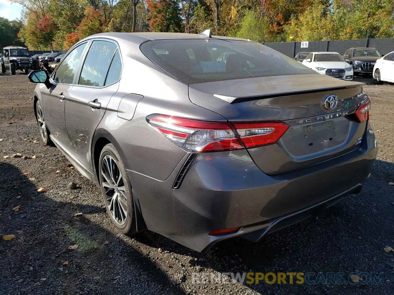 3 Photograph of a damaged car 4T1G11BK7LU016236 TOYOTA CAMRY 2020