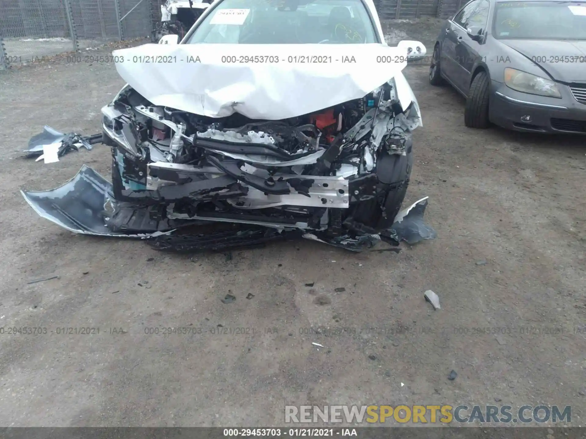 6 Photograph of a damaged car 4T1G11BK8LU011059 TOYOTA CAMRY 2020
