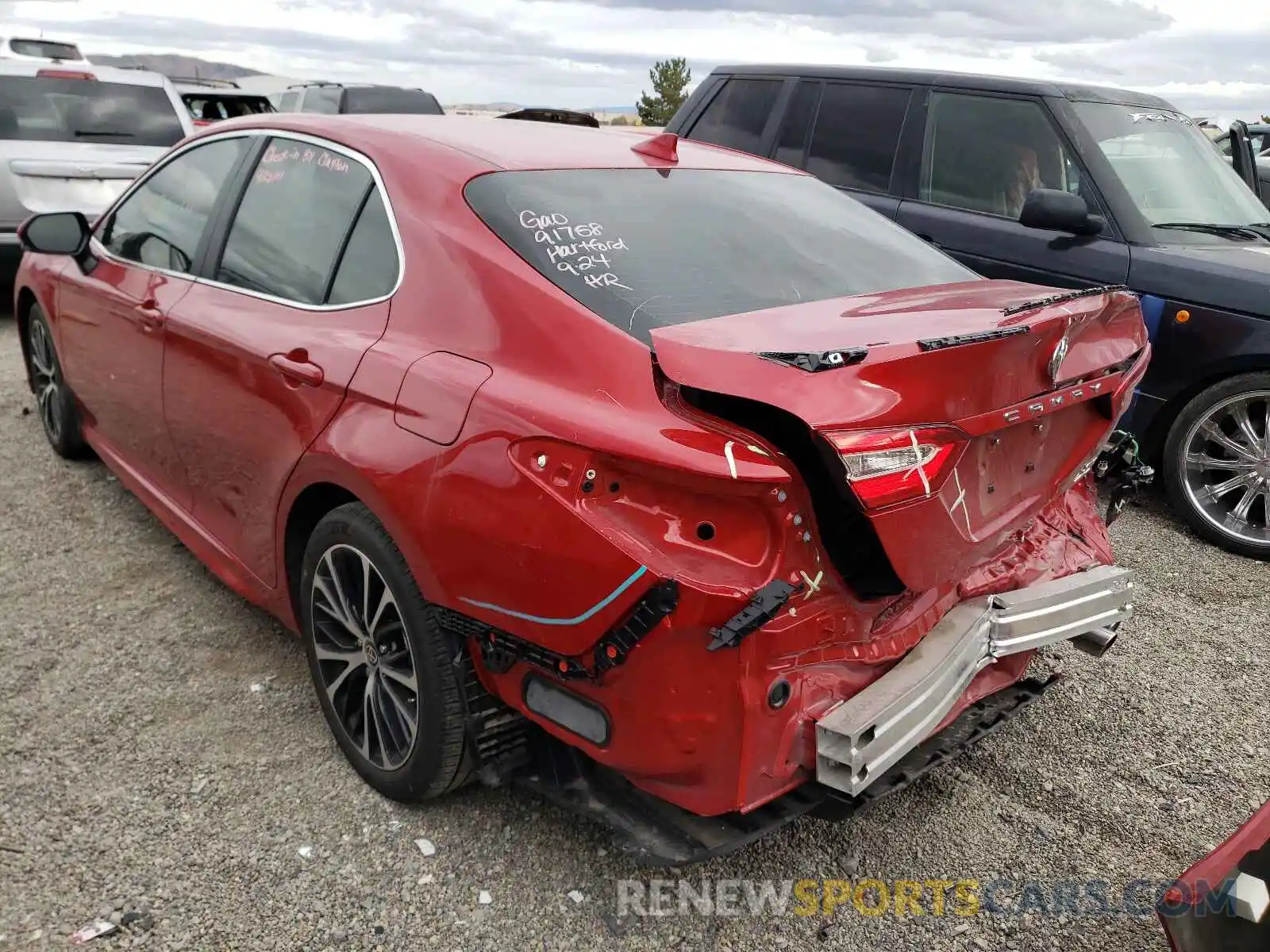 3 Photograph of a damaged car 4T1G11BK8LU017766 TOYOTA CAMRY 2020