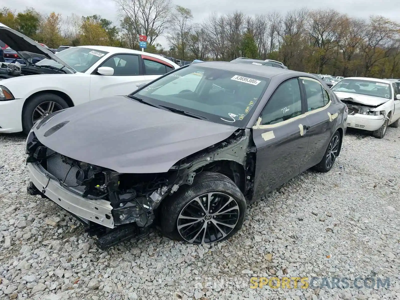 2 Photograph of a damaged car 4T1G11BK9LU013600 TOYOTA CAMRY 2020