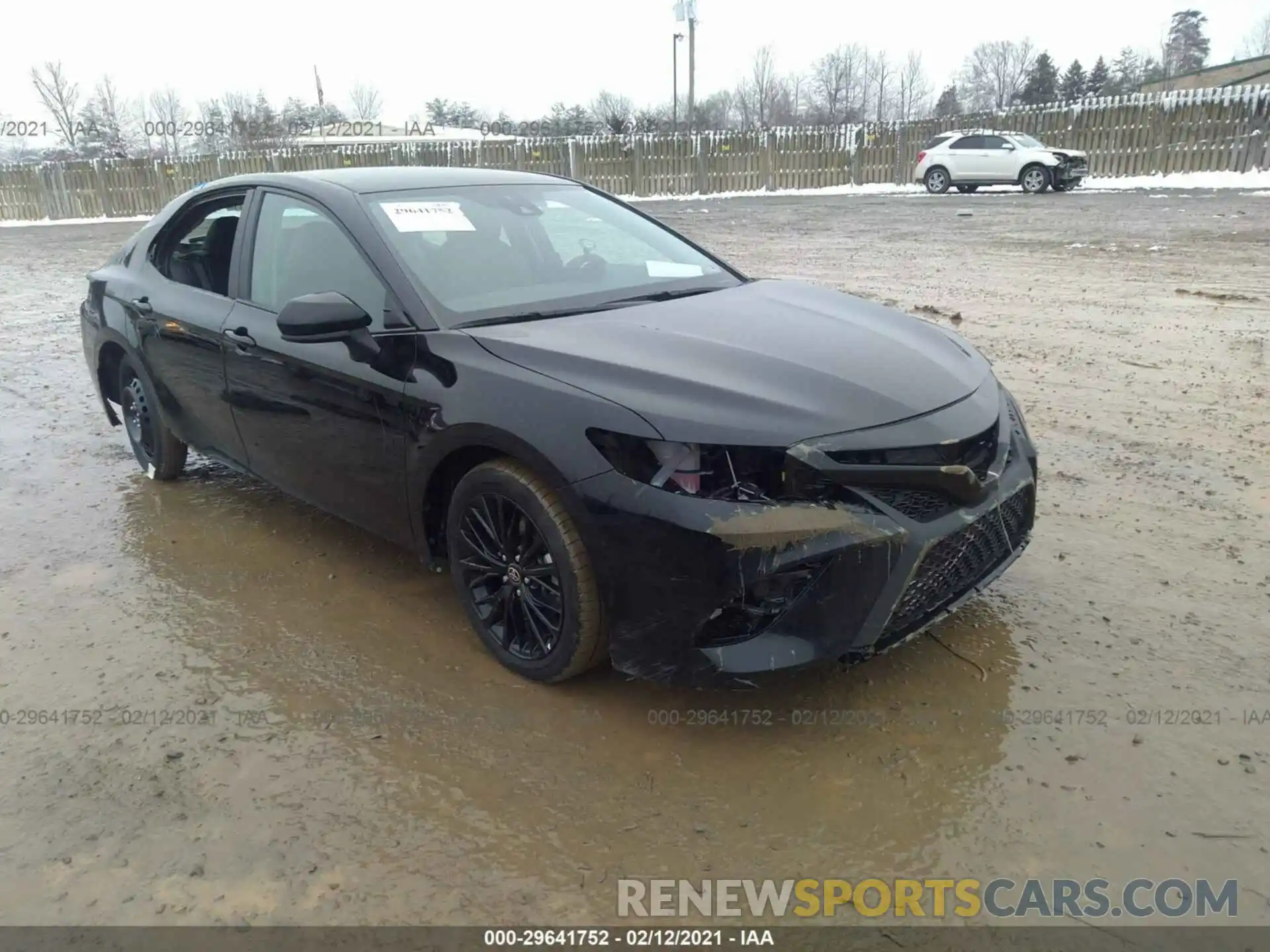 1 Photograph of a damaged car 4T1G11BK9LU013743 TOYOTA CAMRY 2020