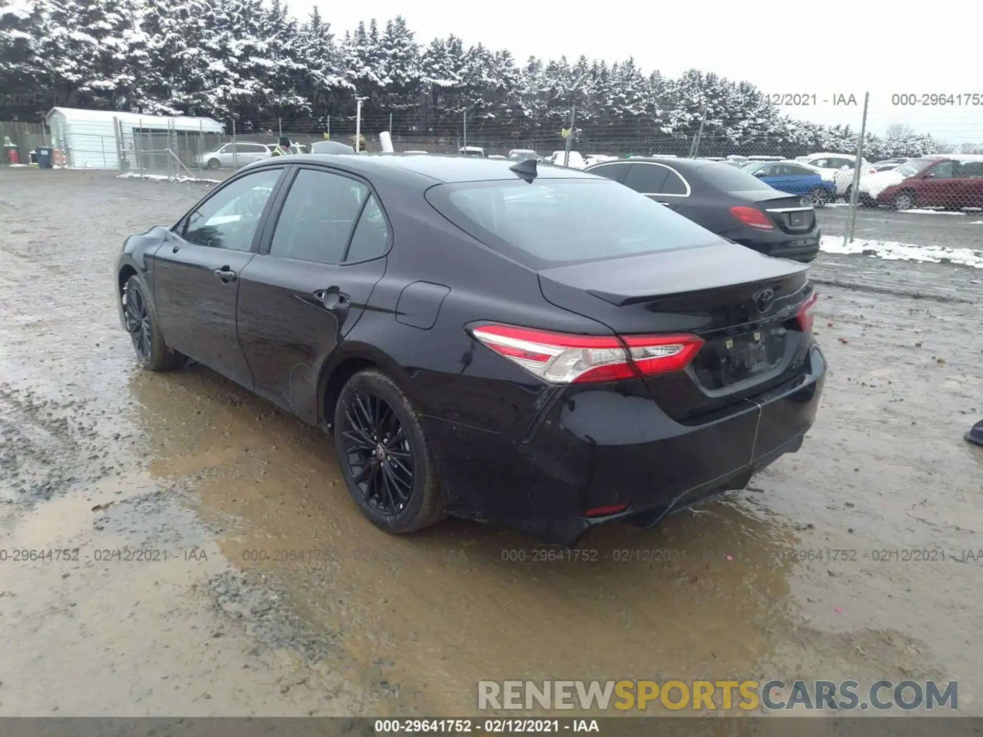 3 Photograph of a damaged car 4T1G11BK9LU013743 TOYOTA CAMRY 2020