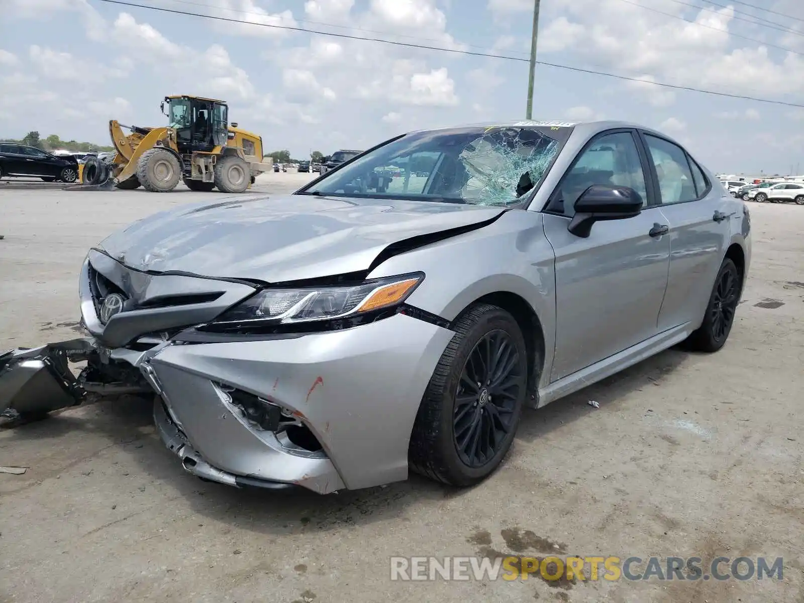 2 Photograph of a damaged car 4T1G11BK9LU014200 TOYOTA CAMRY 2020