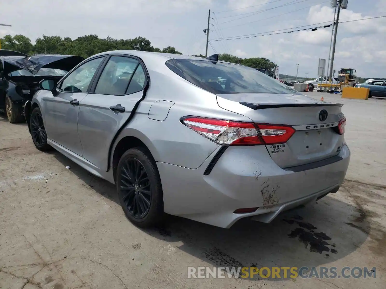 3 Photograph of a damaged car 4T1G11BK9LU014200 TOYOTA CAMRY 2020